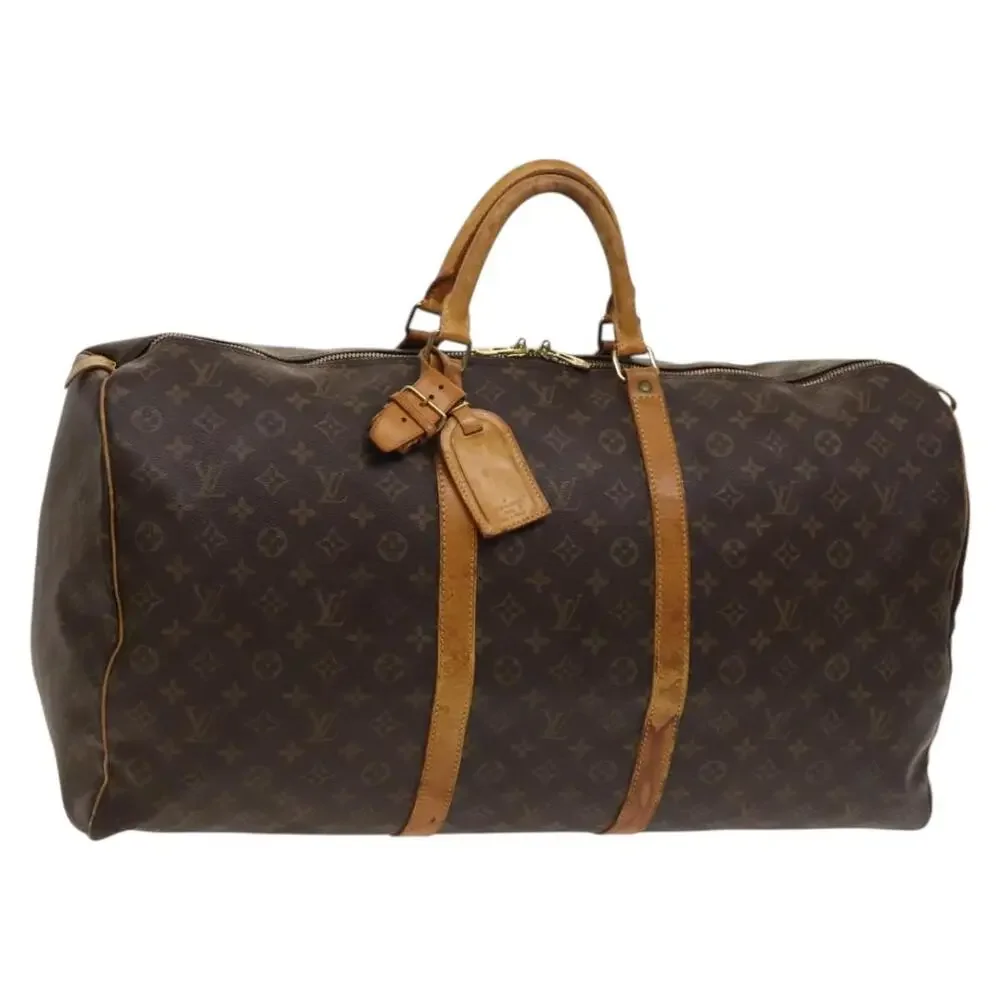 LOUIS VUITTON Monogram Keepall 60 Boston Bag M41422
